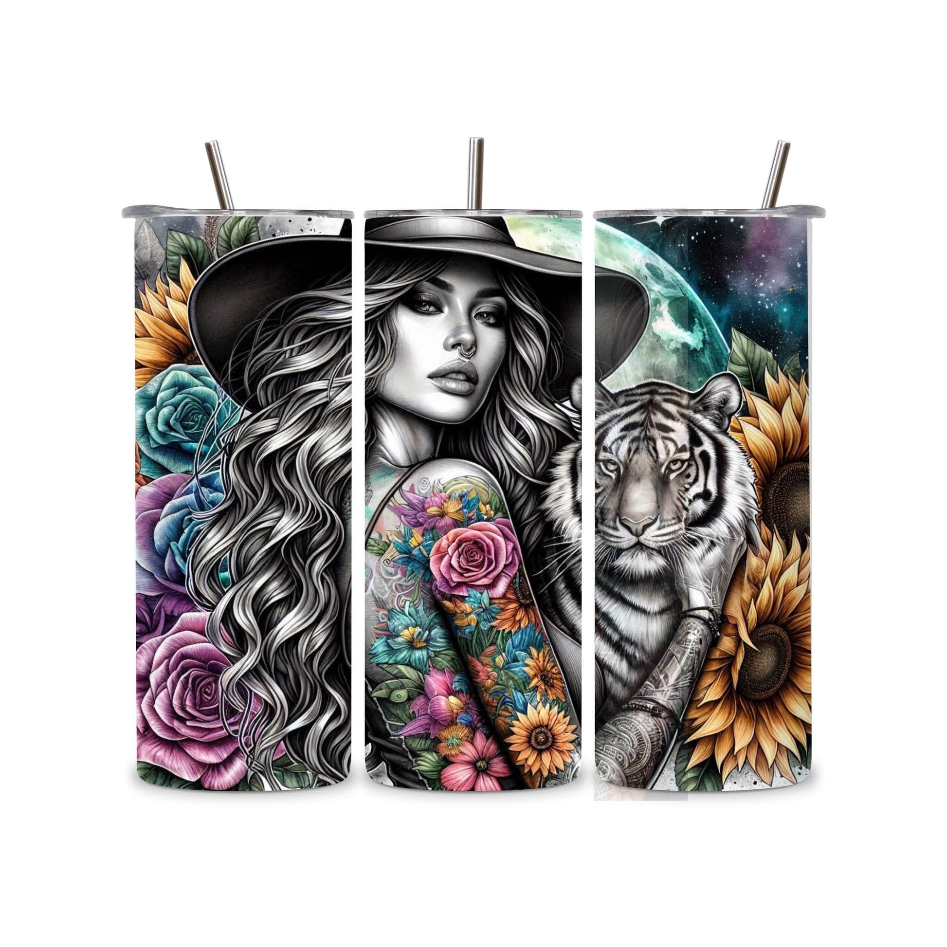 Beautiful lady Tumblers
