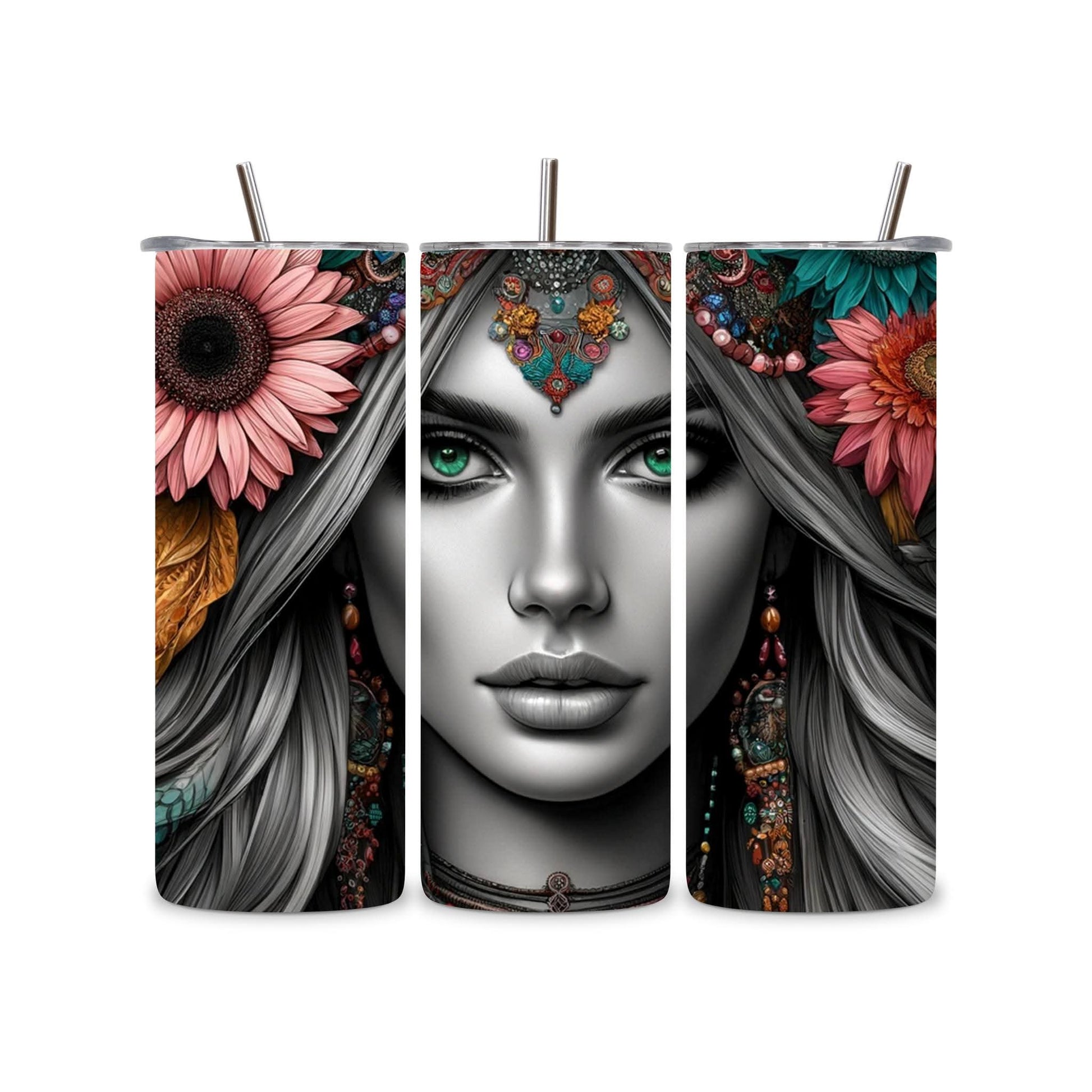 Beautiful lady Tumblers