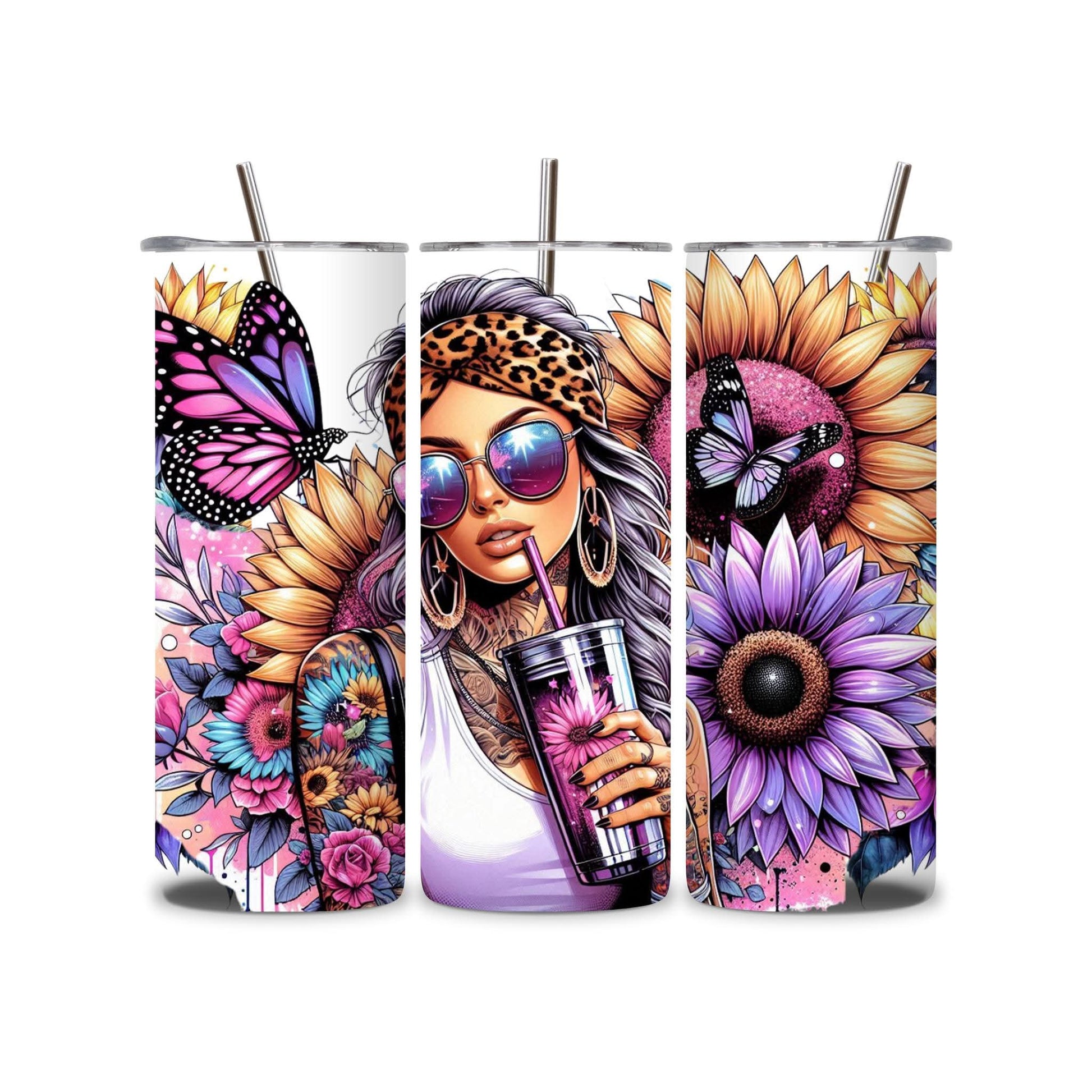 Beautiful lady Tumblers